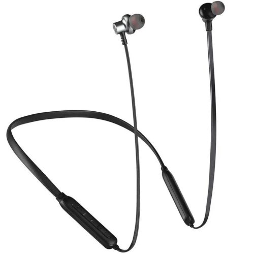 Bluetooth headset és fülhallgató Sport (500 mAh akkuval) fekete