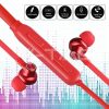 Bluetooth headset és fülhallgató Sport (500 mAh akkuval) piros