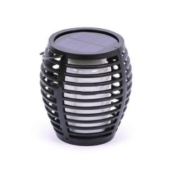 Napelemes kerti LED lámpa, láng imitációval (4 in 1)