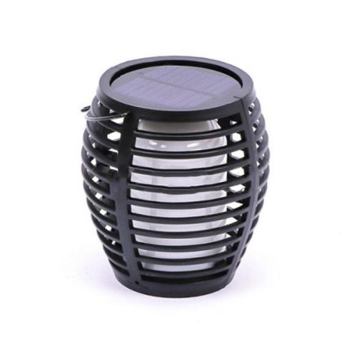 Napelemes kerti LED lámpa, láng imitációval (4 in 1)