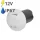 LED talajlámpa 2 nyílással (1W/10lm) meleg fehér IP67, fehér - 12V!