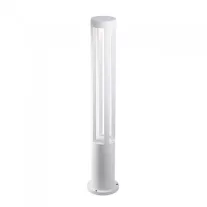   Kerti LED állólámpa (10W/450lm) 80 cm, meleg fehér, fehér színű