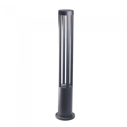 Kerti LED állólámpa (10W/450lm) 80 cm, meleg fehér, szürke színű