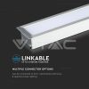 Süllyeszthető Lineáris LED lámpatest (40W) fehér ház - 4000K