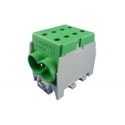 Fővezeték soroló sorkapocs (CU/AL) HLAK 4x70 mm2 zöld