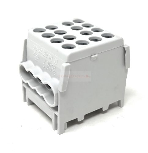 Fővezeték soroló sorkapocs  HLAK 2x25/6x16mm2 szürke