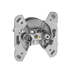   Efapel Logus90 antenna aljzat TV-RD süllyesztett átmenő 9dB/860MHz