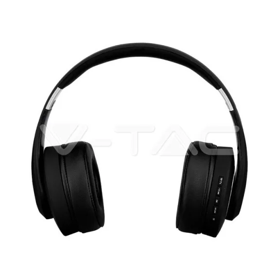 Bluetooth fejhallgató (500 mAh akkuval) fekete