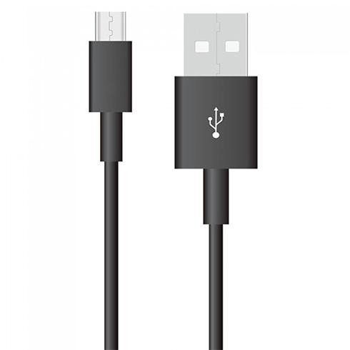 Pearl USB - Micro USB adatkábel, töltőkábel (1 méter) fekete - USB 2.0