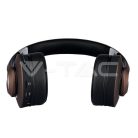 Bluetooth fejhallgató (500 mAh akkuval) barna