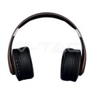 Bluetooth fejhallgató (500 mAh akkuval) barna