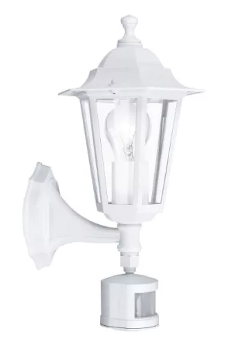 LATERNA 5 Kült.fali E27 1x60W szenz.fehér
