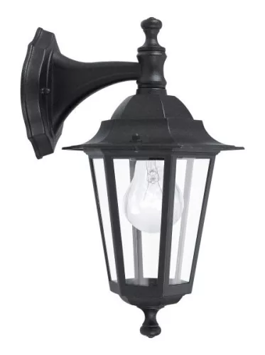 LATERNA 4 Kült.fali le E27 1x60W fekete
