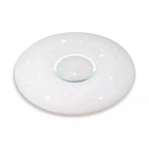 LED Mennyezeti lámpa (60W - CCT), 3 az 1- ben, távirányítóval, szabályozható fényerővel, csillámló