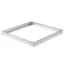 LED panel falon kívüli kiemelőkertet 600x600 fehér pattintós