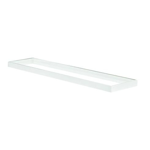 LED panel falon kívüli beépítőkeret fehér, pattintós 1200x300 mm