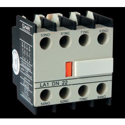   Mágneskapcsoló segédérintkező előlapi D széria 1 nyitó 1 záró