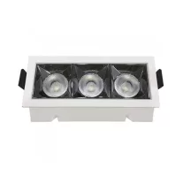   Szpot LED lámpa (12W /12°) hideg fehér, téglalap forma, süllyesztett, PRO Samsung