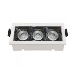   Szpot LED lámpa (12W /12°) hideg fehér, téglalap forma, süllyesztett, PRO Samsung