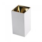 Alu spot falon kívüli lámpatest (négyzet- GU10) arany