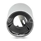 Alu spot falon kívüli lámpatest (kerek - GU10) króm