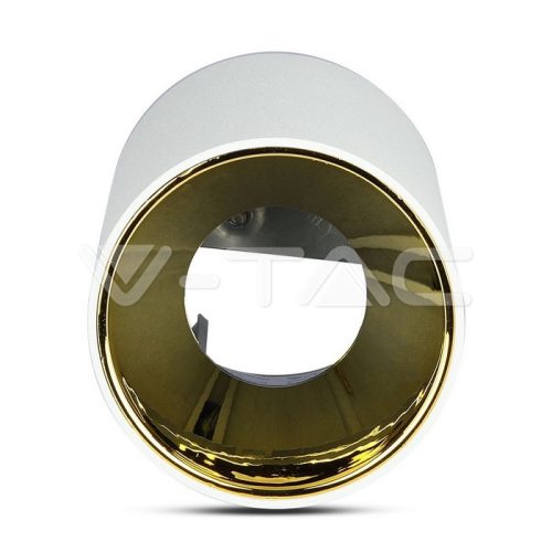 Alu spot falon kívüli lámpatest (kerek - GU10) arany