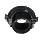 Billenthető kör alakú spot lámpatest, fekete