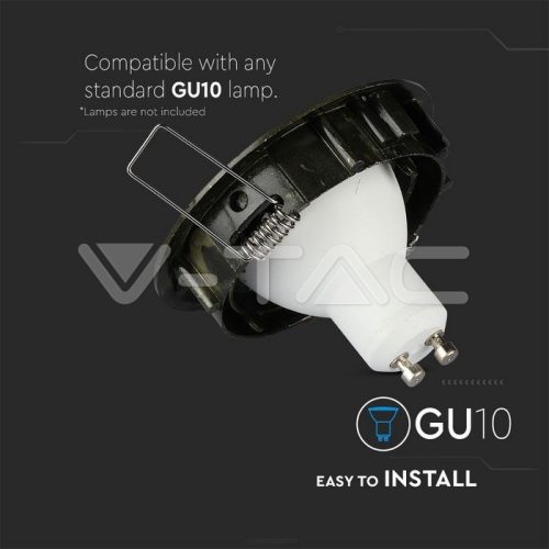 Billenthető Olcsó slim spot lámpatest (kör), arany