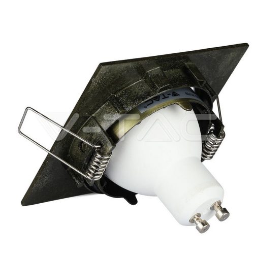 Billenthető Olcsó slim spot lámpatest (négyzet), arany