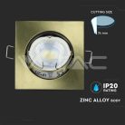 Billenthető Olcsó slim spot lámpatest (négyzet), arany