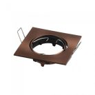 Billenthető Olcsó slim spot lámpatest (négyzet), arany