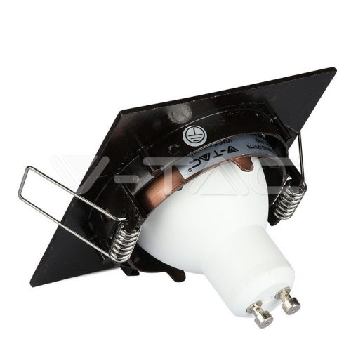 Billenthető Olcsó slim spot lámpatest (négyzet), arany