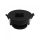 Billenthető kör alakú spot lámpatest, fekete