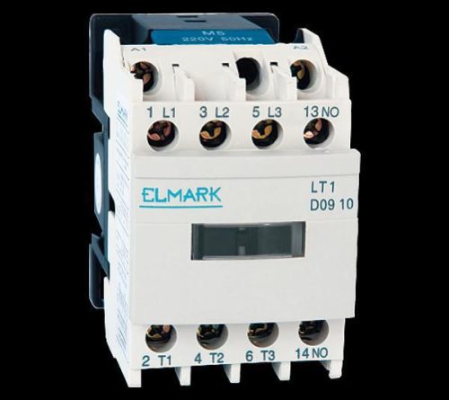 Mágneskapcsoló kontaktor LT1-D0901 9A nyitó 12V