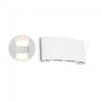   Design oldalfali LED lámpatest, 6W, fehér, természetes fehér