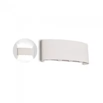   Design oldalfali LED lámpatest, 8W, fehér, természetes fehér