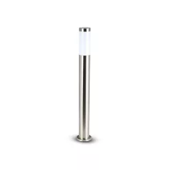   Kültéri inox állólámpa E27 foglalattal, rozsdamentes acél, 80 cm