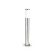 Kültéri inox állólámpa E27 foglalattal, rozsdamentes acél, 80 cm