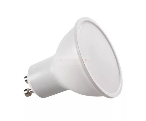 6,5W GU10 230V meleg fehér LED égő 100° CRI80