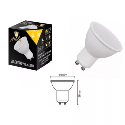 LED lámpa GU10 3W meleg fehér