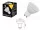 LED lámpa GU10 3W meleg fehér