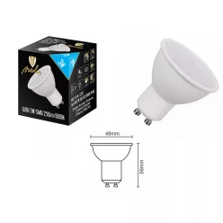 LED lámpa GU10 3W hideg fehér