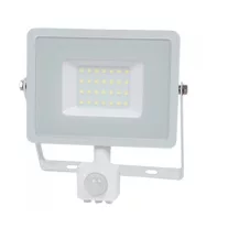   Mozgásérzékelős PRO-W LED reflektor (30W/100°)  természetes fehér