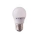 LED lámpa E27 (3.5W/180°) Kisgömb - RGB+NW+RF távirányítható