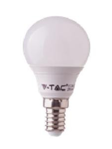 LED lámpa E14 (3.5W/180°) Kisgömb - RGB+WW+RF távirányítható