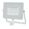 Mozgásérzékelős PRO-W LED reflektor (50 Watt/100°) meleg fehér