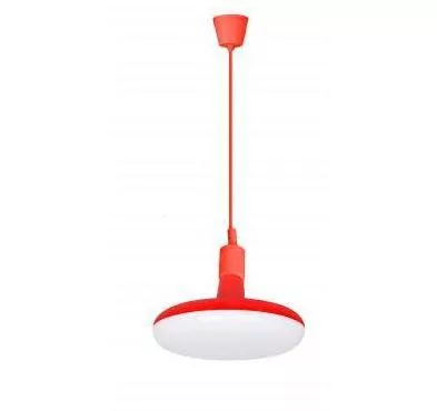 LED függeszték E27 18W 3000K piros
