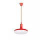 LED függeszték E27 18W 3000K piros