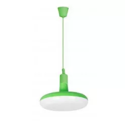 LED függeszték E27 18W 3000K zöld