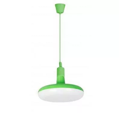 LED függeszték E27 18W 3000K zöld
